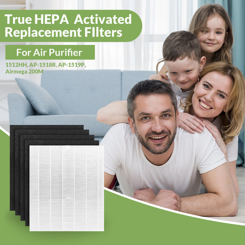 True HEPA Replacement Filter for AP1512HH Air Purifier (Pack of 1)