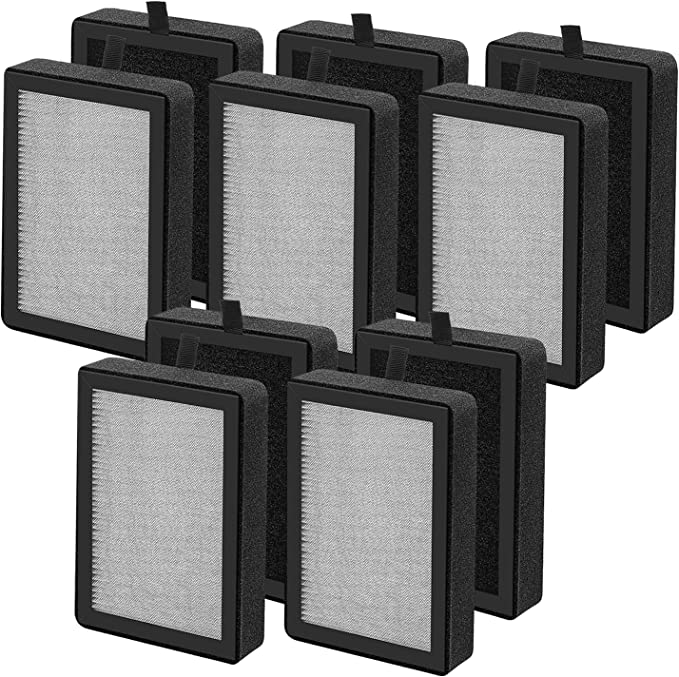 LV-H128 Replacement Filter Compatible with LEVOIT LV-H128/PUURVSAS (HM669A)  / ROVACS (RV60) Air Purifier, LV-H128 H13 True HEPA Replacement Filter 2