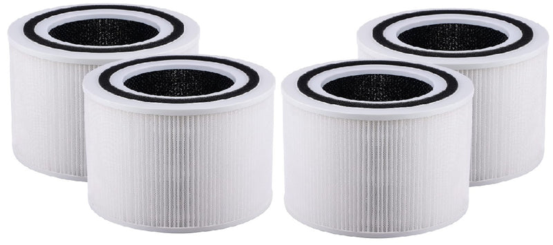  Core 300 Replacement Filter for LEVOIT Core 300 and Core 300S  Air Purifier, 2 Pack 3-in-1 H13 True HEPA Filter Replacement, Core 300-RF,  White : Home & Kitchen
